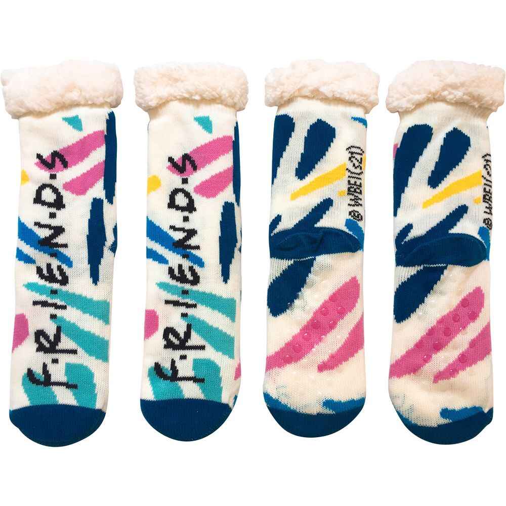 Socks Friends Logo Sherpa Lined Socks