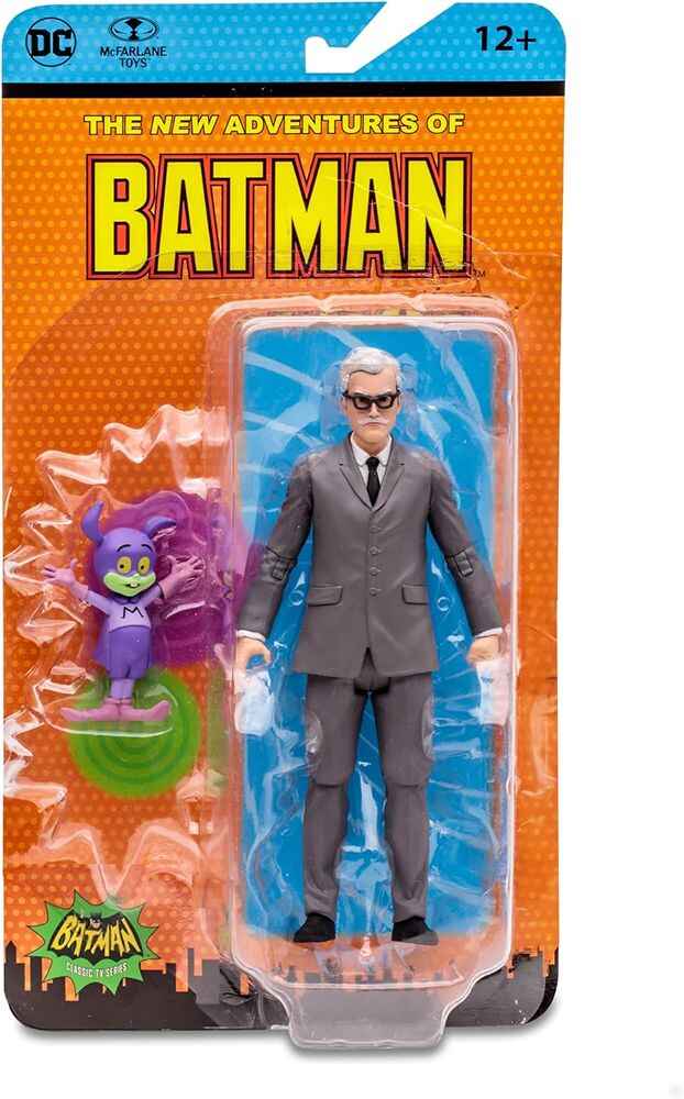 Batman DC Retro 66 Classics TV Series 1960s Wave 9 Comissioner Gordon (The New Adventures of Batman) 6 Inch Action Figure