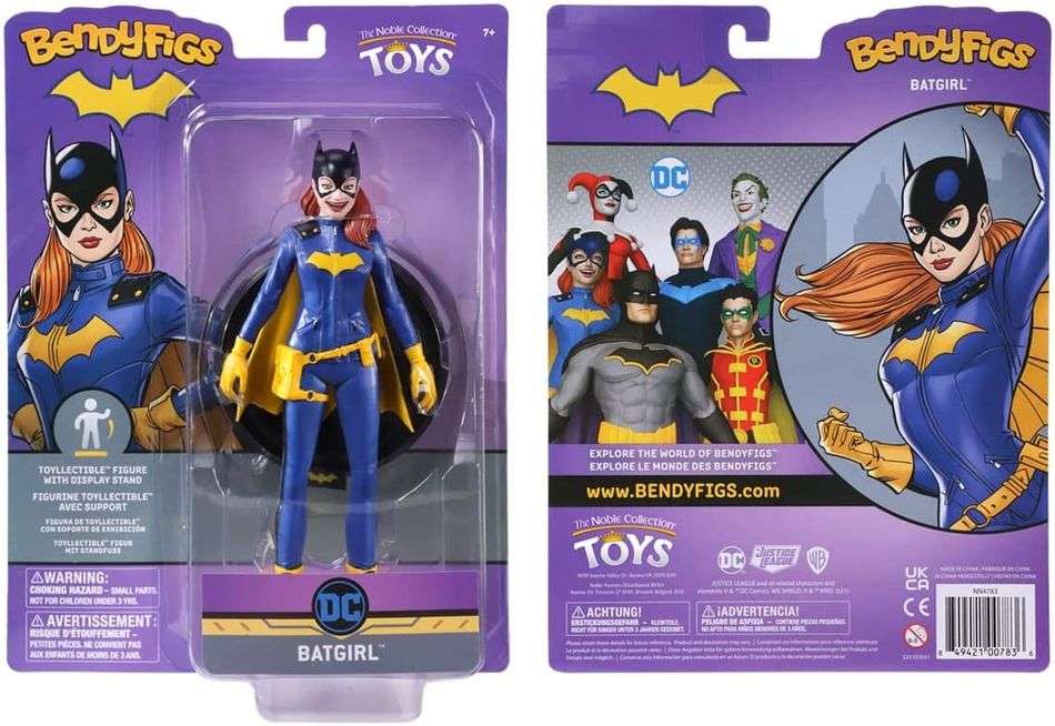 BendyFigs DC Multiverse 7 Inch Figure - Batgirl - fimurineforall.com
