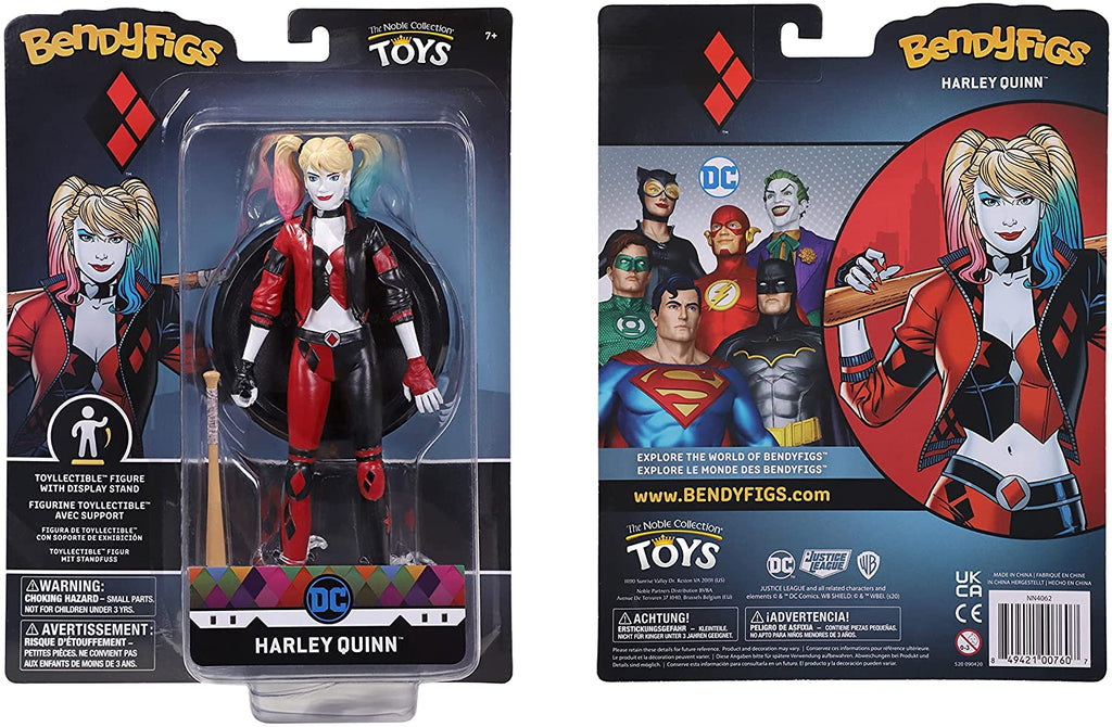 BendyFigs DC Multiverse 7 Inch Figure - Harley Quinn - fimurineforall.com