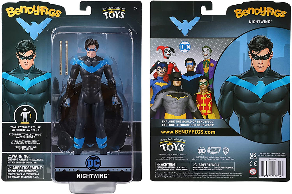 BendyFigs DC Multiverse 7 Inch Figure - Nightwing - fimurineforall.com