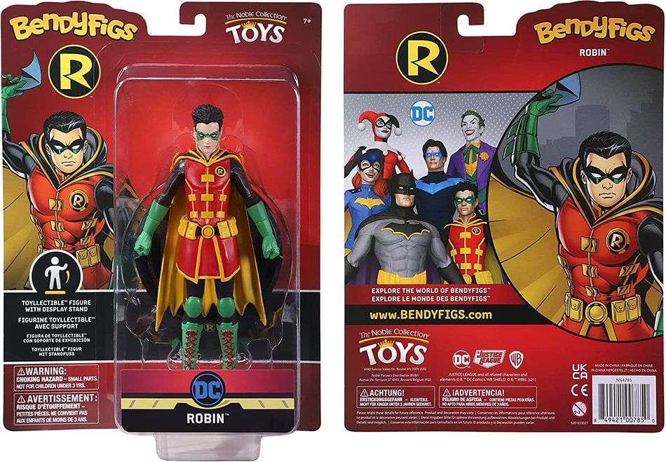 BendyFigs DC Multiverse 7 Inch Figure - Robin - fimurineforall.com