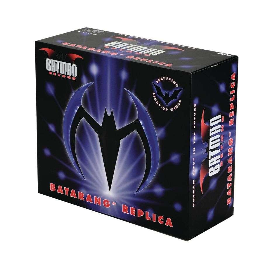 DC Batman Beyond Blue Batarang W/Lights Prop Replica - fimurineforall.com