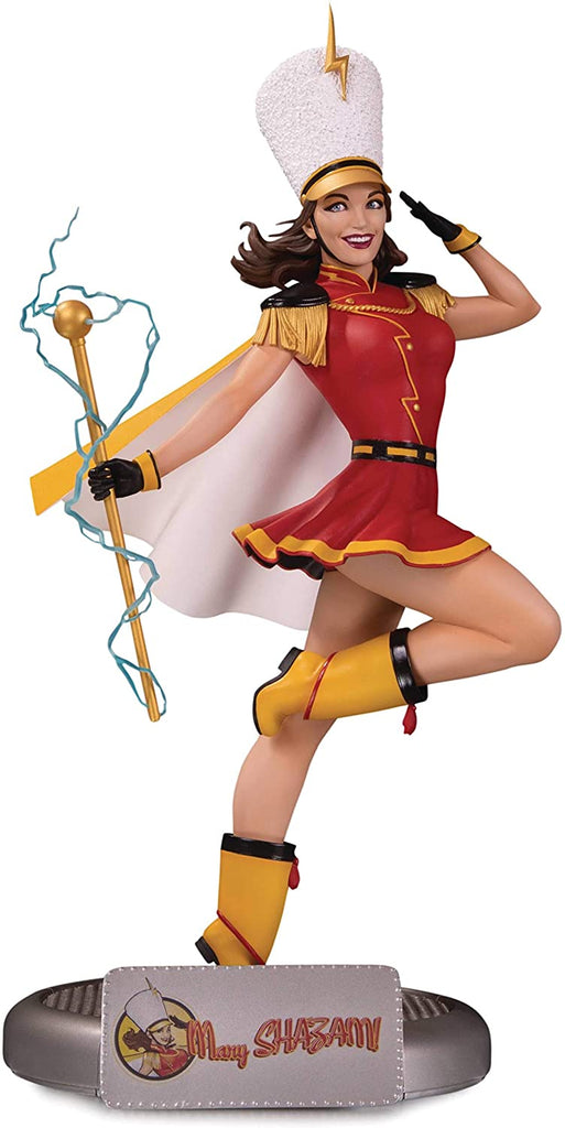 DC Bombshells Mary Shazam! 12 Inch Statue - fimurineforall.com