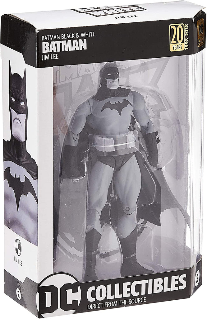 DC Collectibles Batman Black and White Hush by Jim Lee Action Figure - fimurineforall.com