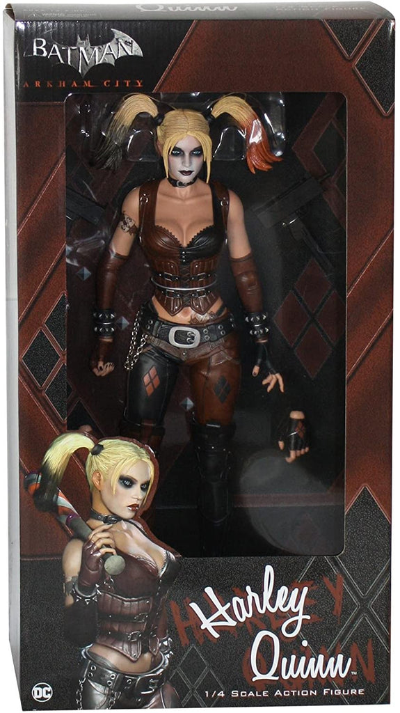 DC Comics Arkham City Harley Quinn 18 Inch 1/4 Scale Action figure - fimurineforall.com