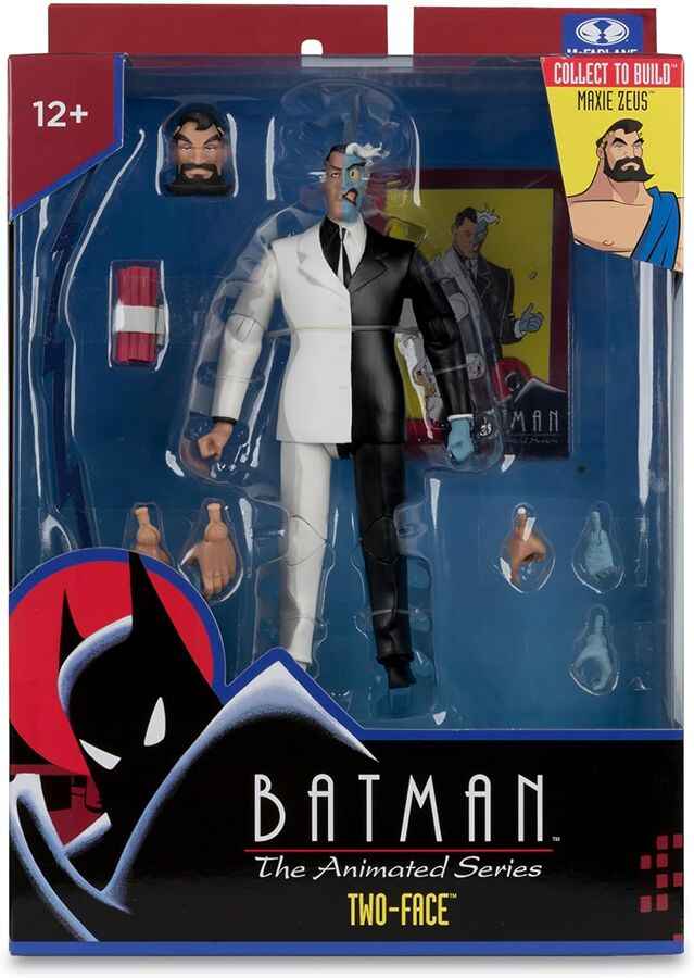 DC Direct Batman The Animated Series Wave 3 BAF Maxie Zeus - Two-Face 6 Inch Action Figure