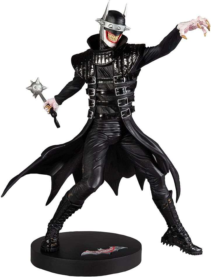 DC Direct DC Designers Batman Black & White: The Batman Who Laughs Statue by Greg Capullo - fimurineforall.com