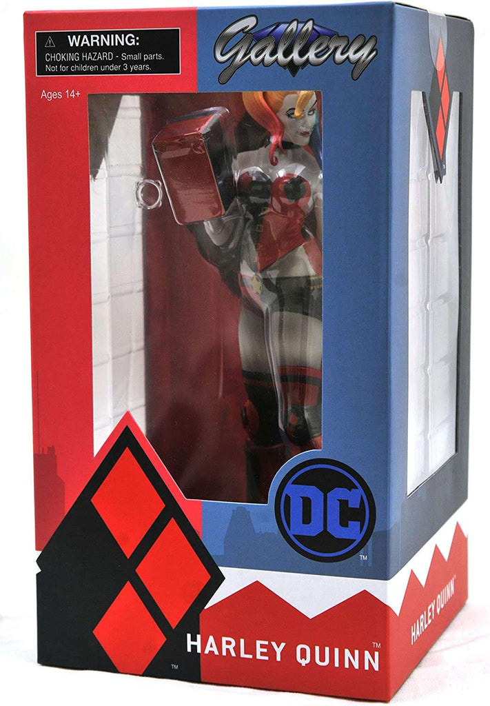 DC Gallery Harley Quinn Rebirth 9 Inch PVC Figure - fimurineforall.com
