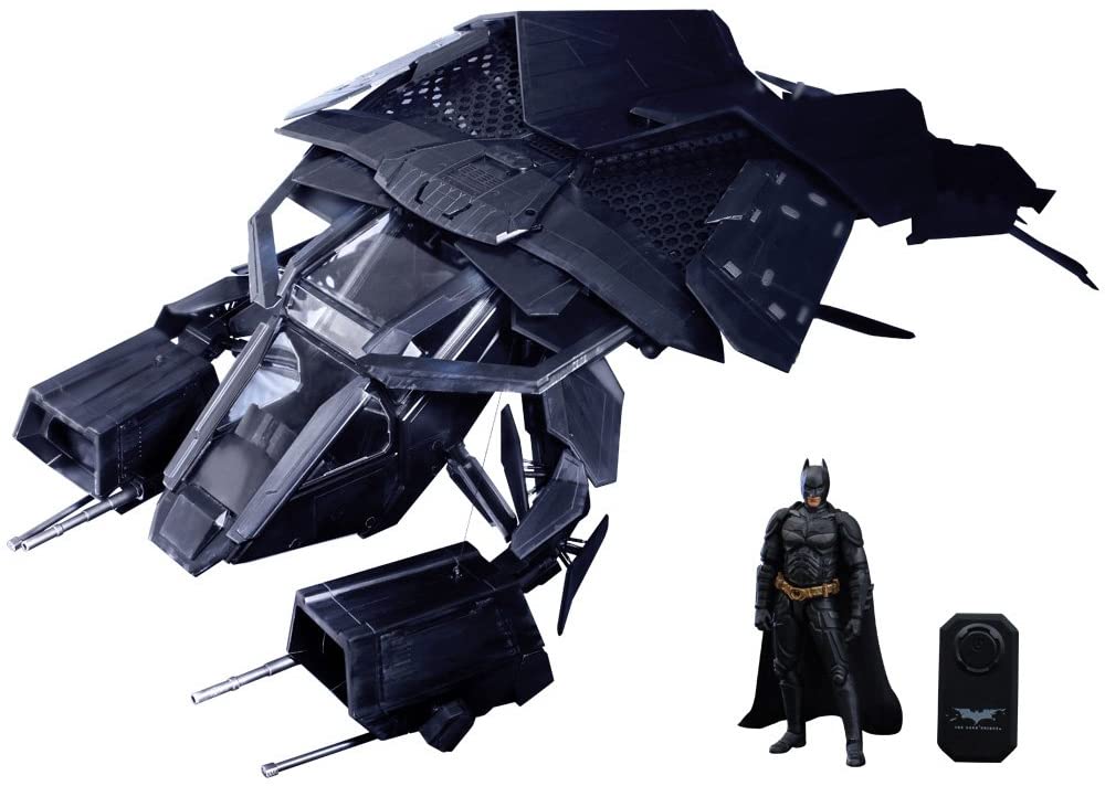 DC [Movie Masterpiece Compact] The Dark Knight Rises 1/12 Scale Vehicle The Bat - fimurineforall.com
