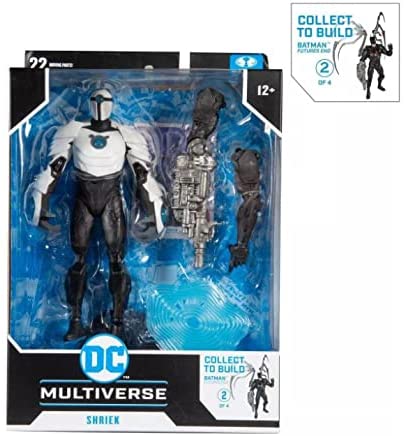 DC Multiverse 7 Inch Action Figure BAF Batman Futures End (Batman Beyond) - Shriek Action Figure - fimurineforall.com