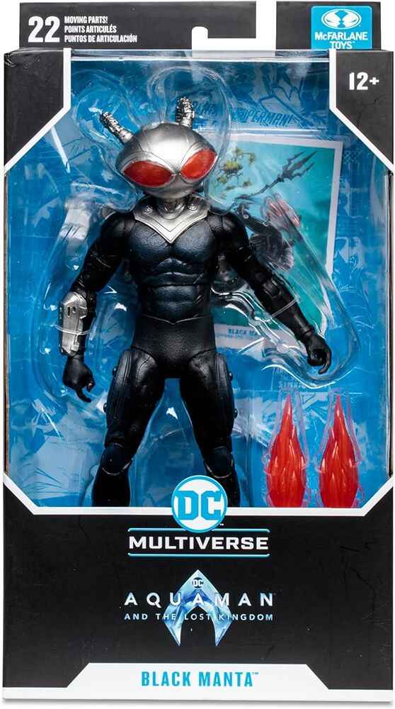 DC Multiverse Aquaman and The Lost Kingdom Black Manta 7 Inch Action Figure