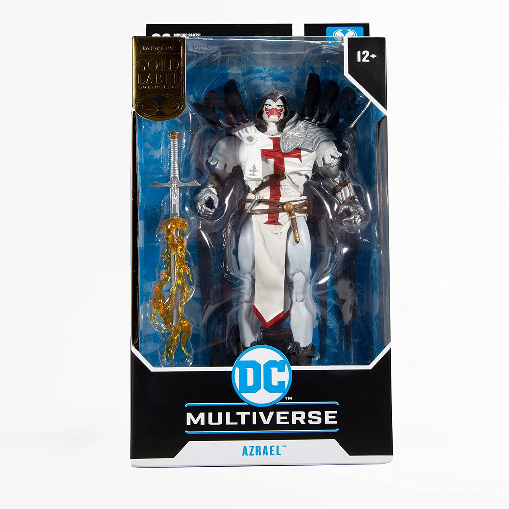 DC Multiverse Azrael Suit Of Sorrows (Gold Label Exclusive) 7 Inch Action Figure - fimurineforall.com