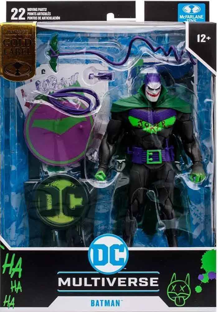 DC Multiverse Batman: White Knight Batman (Jokerized) (Gold Label) 7 Inch Action Figure