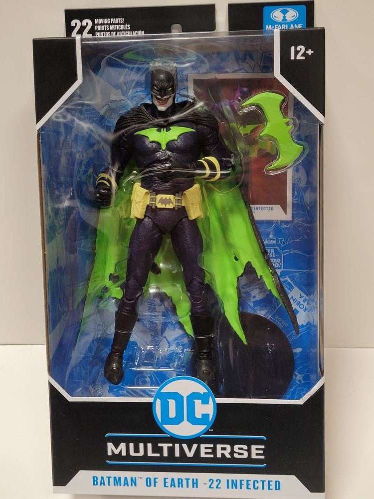 DC Multiverse Comic Batman: Dark Nights Metal Who Laughs as Batman Earth-22 Infected 7 Inch Action Figure - fimurineforall.com