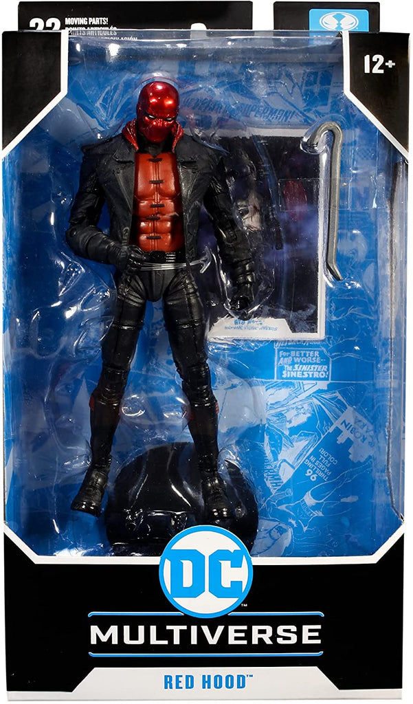 DC Multiverse Comic Batman: Three Jokers Red Hood 7 Inch Action Figure - fimurineforall.com