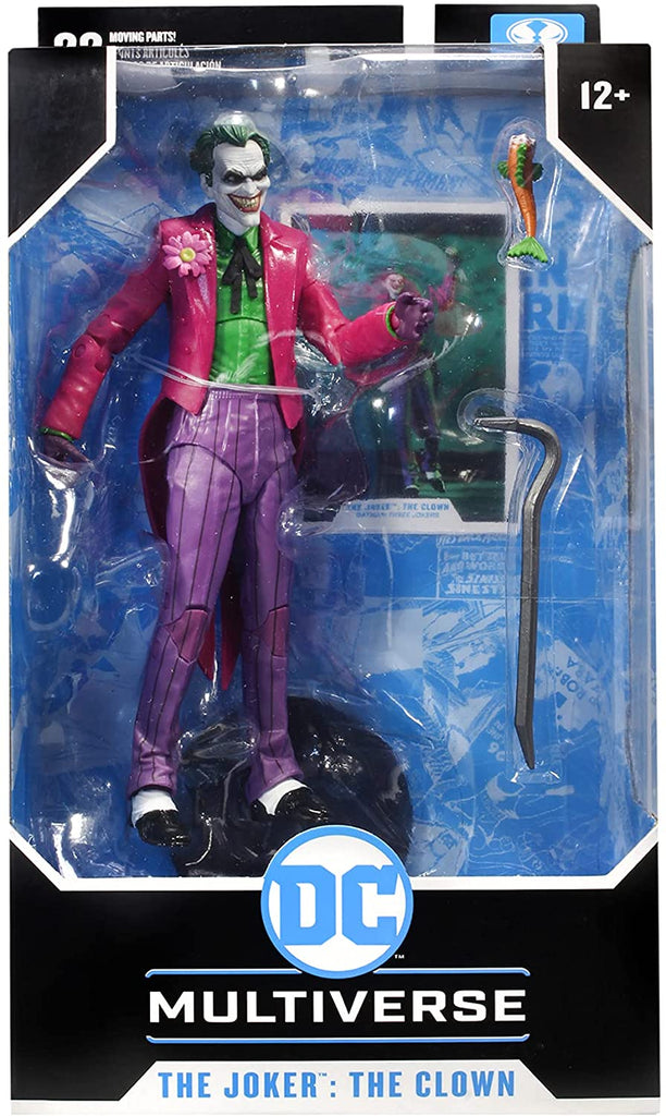 DC Multiverse Comic Batman: Three Jokers The Joker The Clown 7 Inch Action Figure - fimurineforall.com