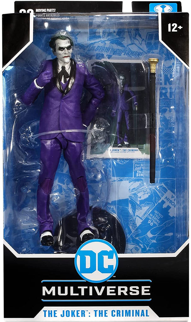 DC Multiverse Comic Batman: Three Jokers The Joker The Criminal 7 Inch Action Figure - fimurineforall.com