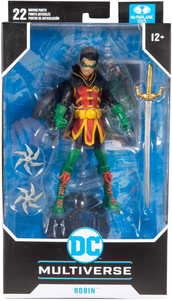 DC Multiverse Comic Damien Wayne Robin 7 Inch Action Figure - fimurineforall.com