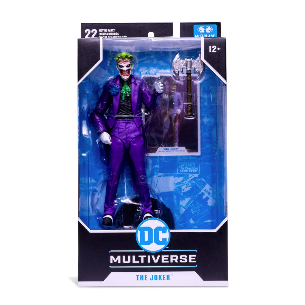 DC Multiverse Comic Death of the Family The Joker 7 Inch Action Figure - fimurineforall.com