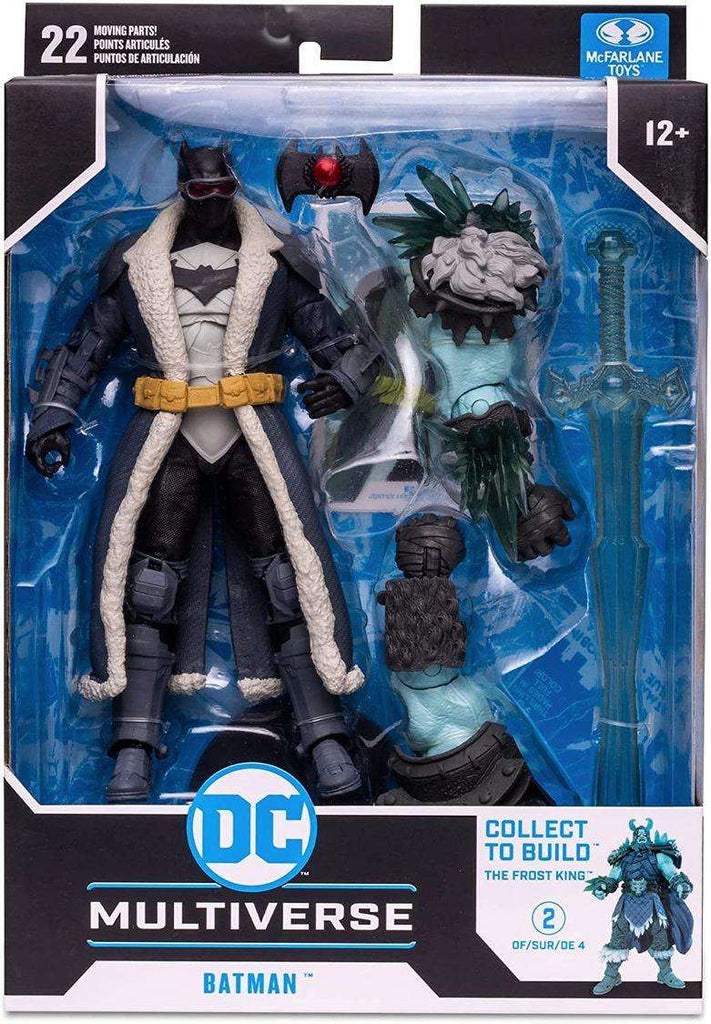 DC Multiverse Comic Endless Winter BAF Build-A Frost King - Batman 7 Inch Action Figure - fimurineforall.com