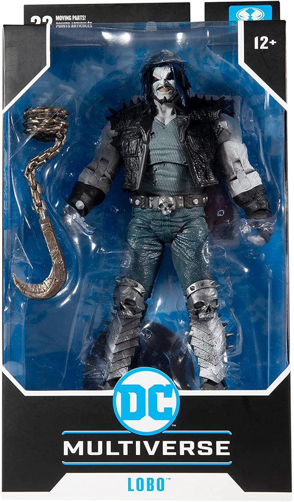 McFarlane Toys DC Multiverse Lobo (DC Rebirth) 7" Action Figure with Accessories - fimurineforall.com