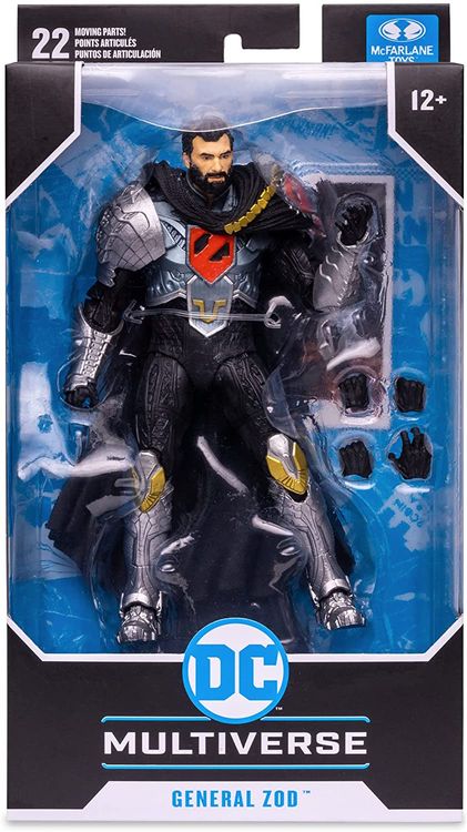 DC Multiverse Comic Rebirth Superman General Zod 7 Inch Action Figure - fimurineforall.com