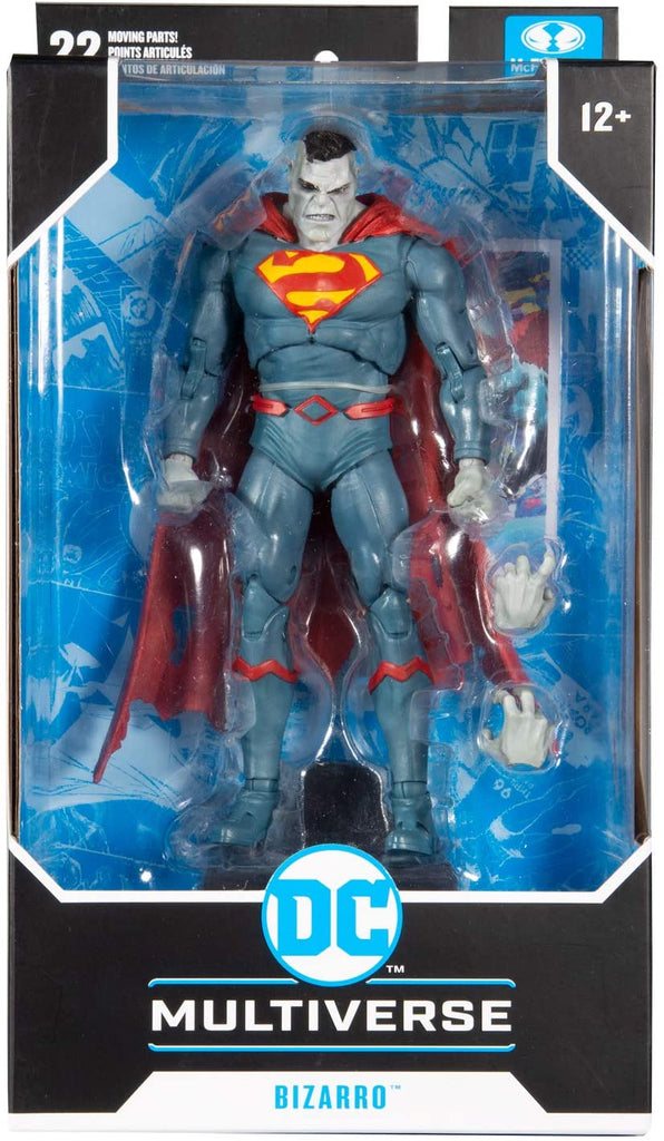 DC Multiverse Comic Superman Bizarro 7 Inch Action Figure - fimurineforall.com
