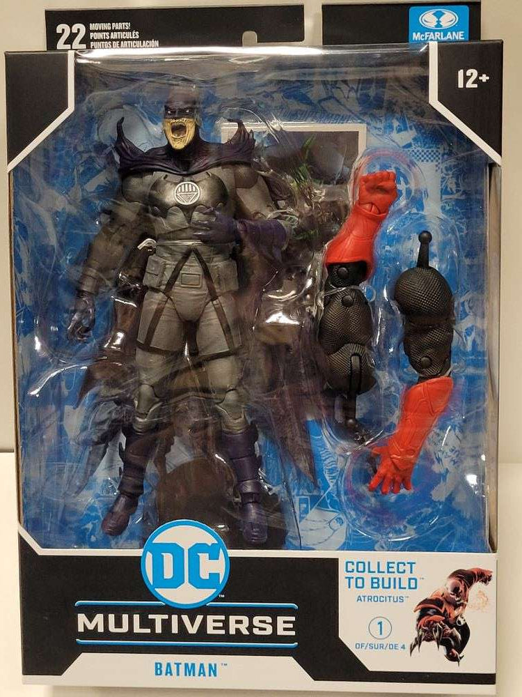 DC Multiverse Comics Build-A Red Lantern Atrocitus - Batman 7 Inch Action Figure - fimurineforall.com