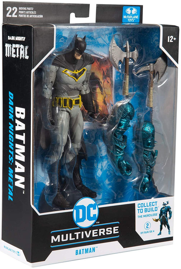 DC Multiverse Comics Build-a The Merciless Batman 7 Inch Action Figure - fimurineforall.com