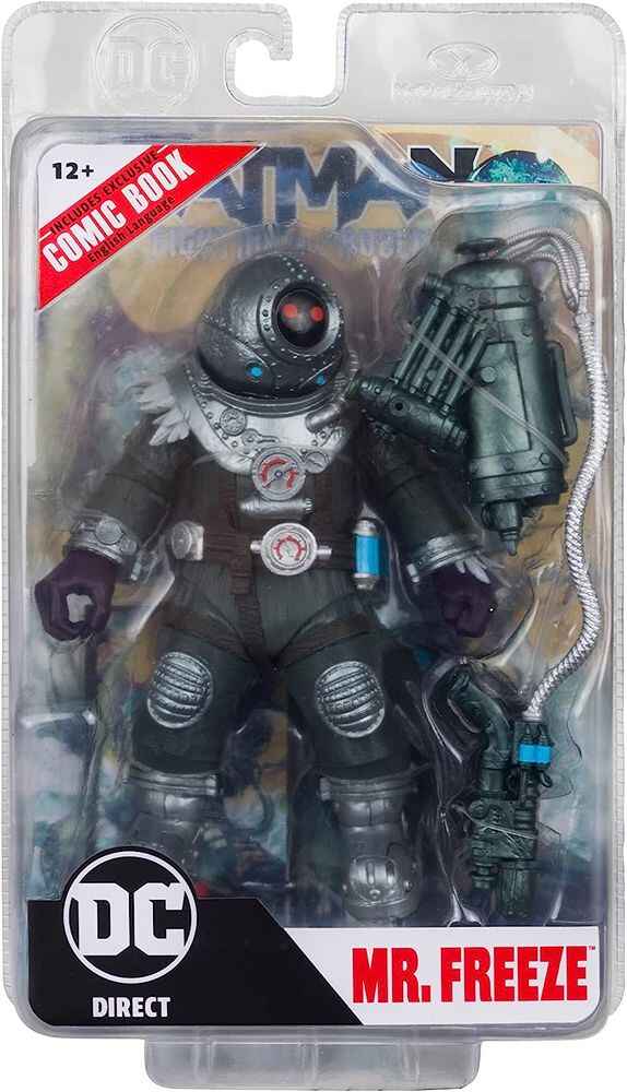 DC Multiverse Comics Page Punchers Wave 4 Batman - Mr. Freeze W Comic 7 Inch Action Figure