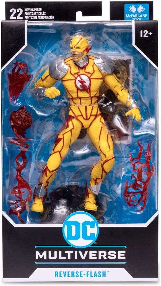 DC Multiverse Gaming Injustice 2 Reverse Flash 7 Inch Action Figure - fimurineforall.com