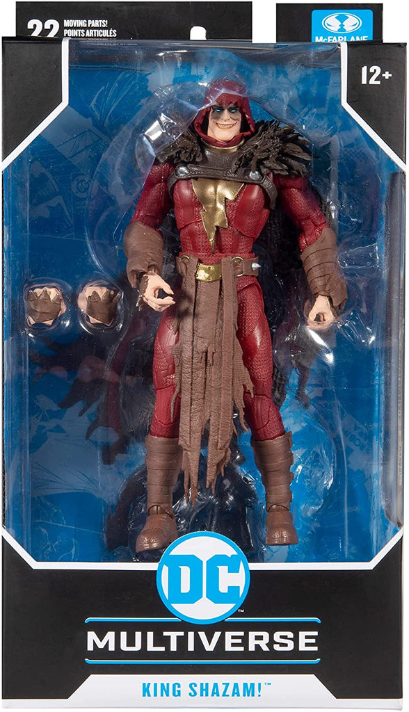 DC Multiverse King Shazam (The Infected) 7" Action Figure with Accessories - fimurineforall.com