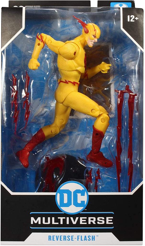 McFarlane Toys DC Multiverse Reverse Flash 7" Action Figure with Accessories - fimurineforall.com