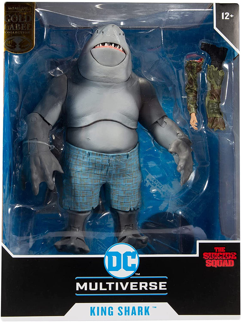 DC Multiverse Suicide Squad Movie King Shark (Gold Label) Mega Figure - fimurineforall.com