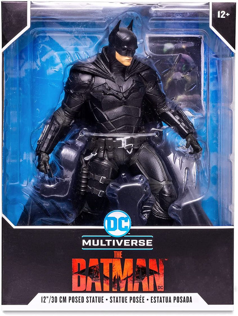 DC Multiverse THE BATMAN Movie Batman 12 Inch Statue Figure - fimurineforall.com