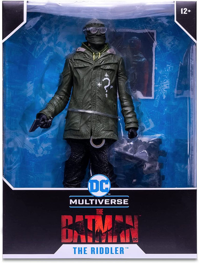 DC Multiverse THE BATMAN Movie The Riddler 12 Inch Statue Figure - fimurineforall.com
