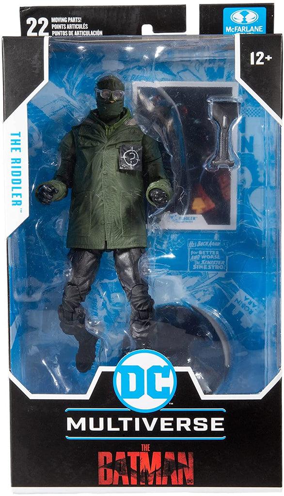 DC Multiverse The Batman Movie The Riddler 7 Inch Action Figure - fimurineforall.com