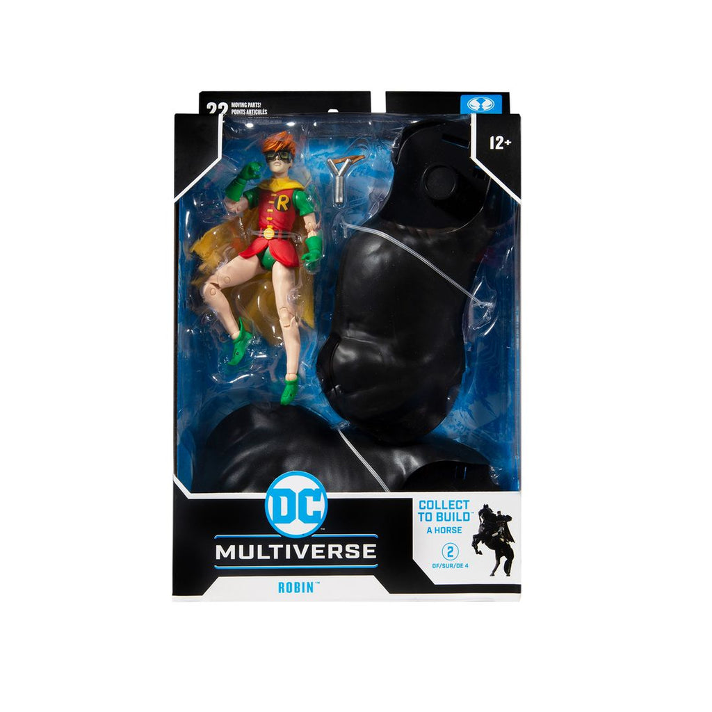 DC Multiverse The Dark Knight Returns Build-A Figure Batman Horse Robin 7 Inch Action Figure - fimurineforall.com