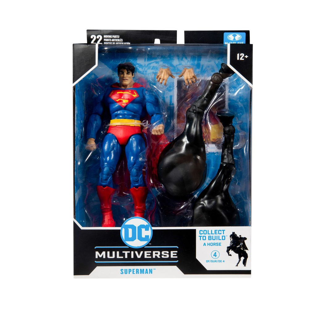 DC Multiverse The Dark Knight Returns Build-A Figure Batman Horse Superman 7 Inch Action Figure - fimurineforall.com