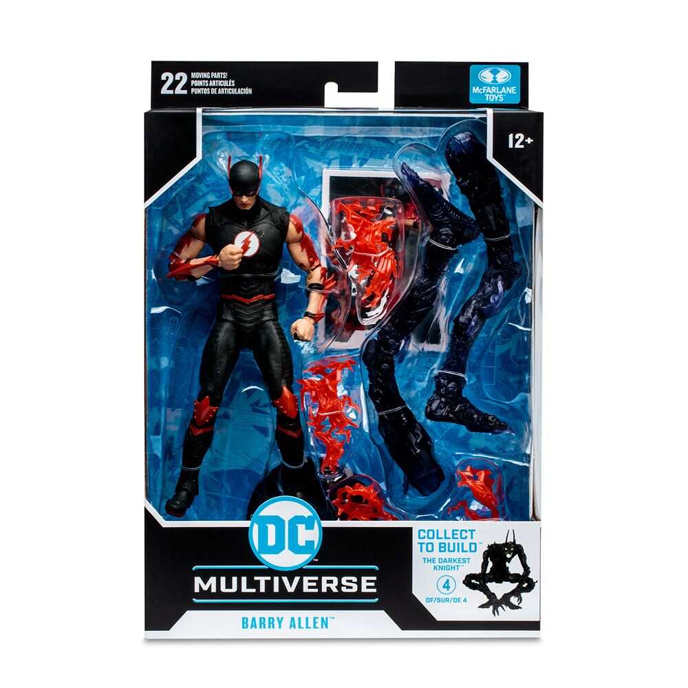 DC Multiverse The Darknest Knight Build-A Speed Metal - Barry Allen 7 Inch Action Figure