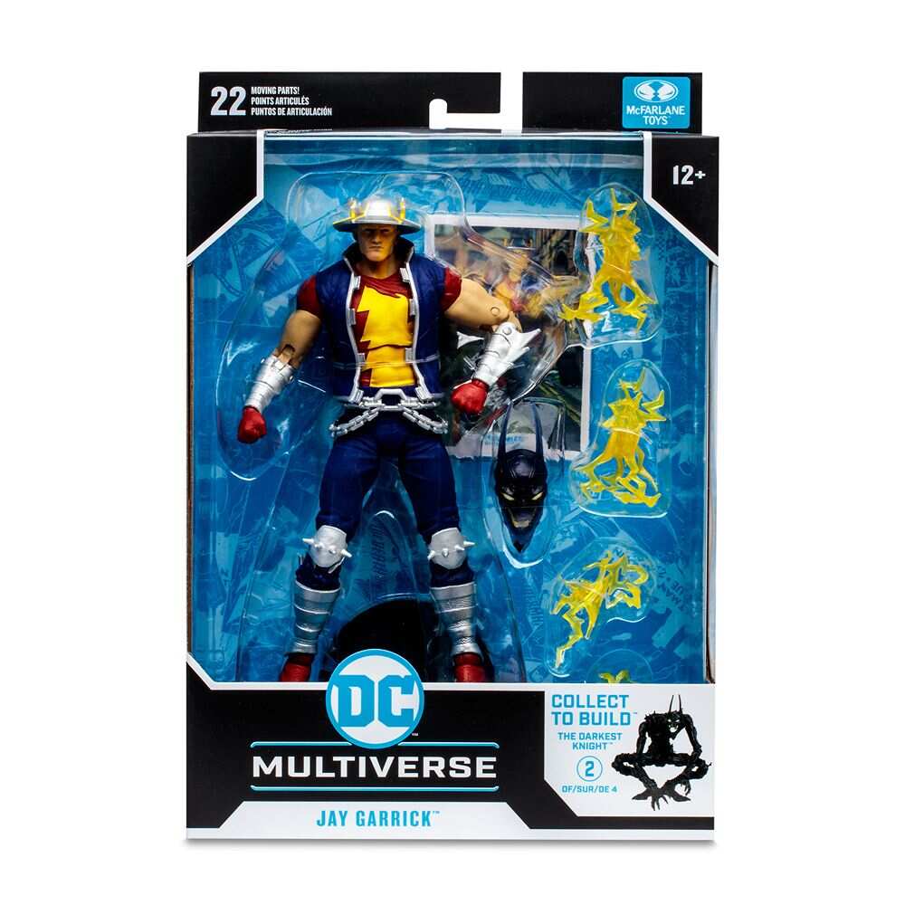 DC Multiverse The Darknest Knight Build-A Speed Metal - Jay Garrick 7 Inch Action Figure