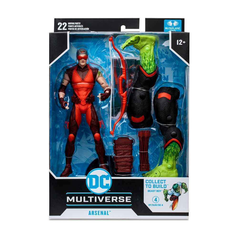DC Multiverse Titans BAF Beast Boy - Arsenal 7 Inch Action Figure