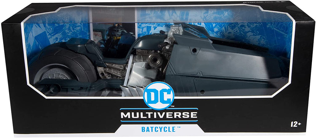 McFarlane Toys DC Multiverse Batman White Knight Batcycle - fimurineforall.com