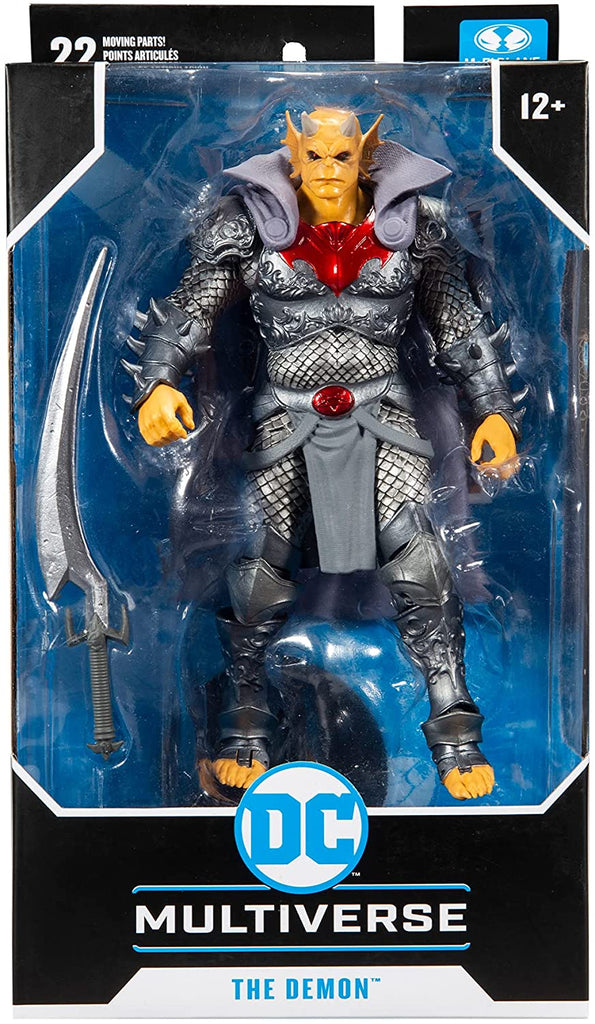 McFarlane Toys DC Multiverse The Demon (Demon Knights) 7" Action Figure with Accessories - fimurineforall.com