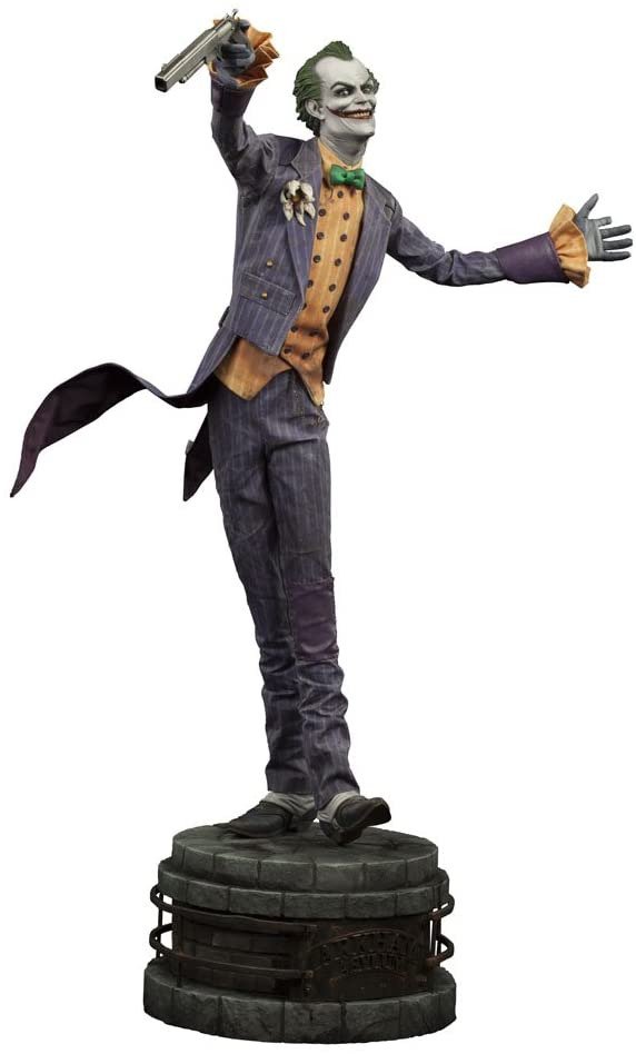 Sideshow DC Comics Arkham Asylum Joker Premium Format Figure Statue - fimurineforall.com