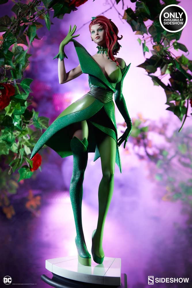 Sideshow DC CoverGirls Poison Ivy (Exclusive) Stanley Artgerm Lau Artist Series 17" Statue 200429 - fimurineforall.com