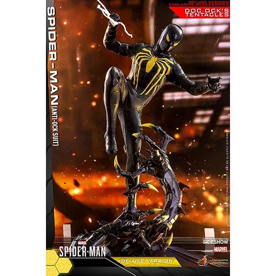 Spider-Man Video Game Spider-Man (Anti-Ock Suit) Deluxe 1/6 Scale 12 Inch Collectible Figure VGM45 906796