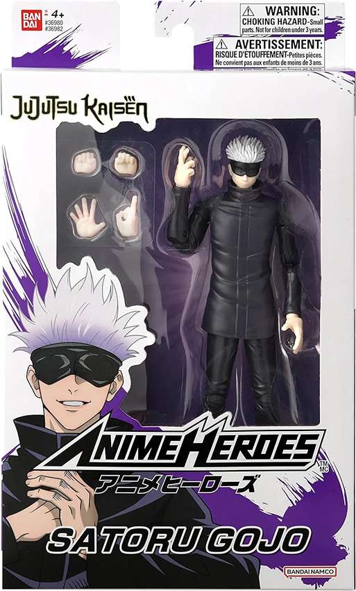 Jujutsu Kaisen Anime Heroes - Satoru Gojo (Hollow Purple) 6.5 Inch Action Figure