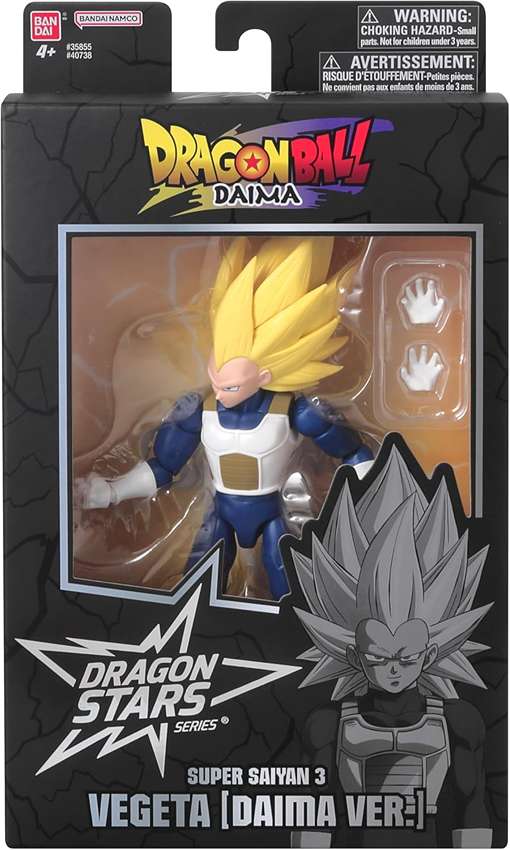 Dragon Ball Daima - Super Saiyan 3 Vegeta 6.5 Inch Action Figure